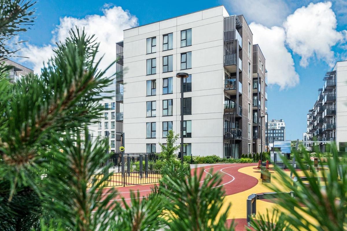 Modern 50m2 Flat By Japanese Garden, 3rd Floor * Vilnius